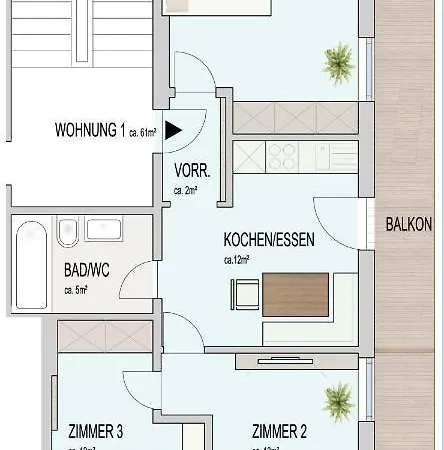 Appartementhaus Talwinkel בית כפרי *